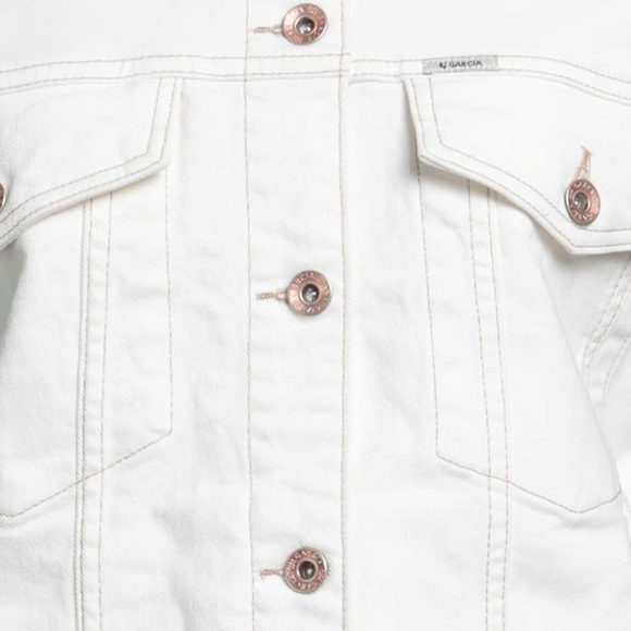 GARCIA Ivory Denim NWT Vest Jacket - Picture 6 of 6